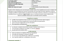APPEL D'OFFRE: AGENT TERRAIN/KOLWEZI RDC recherche_d_emploi